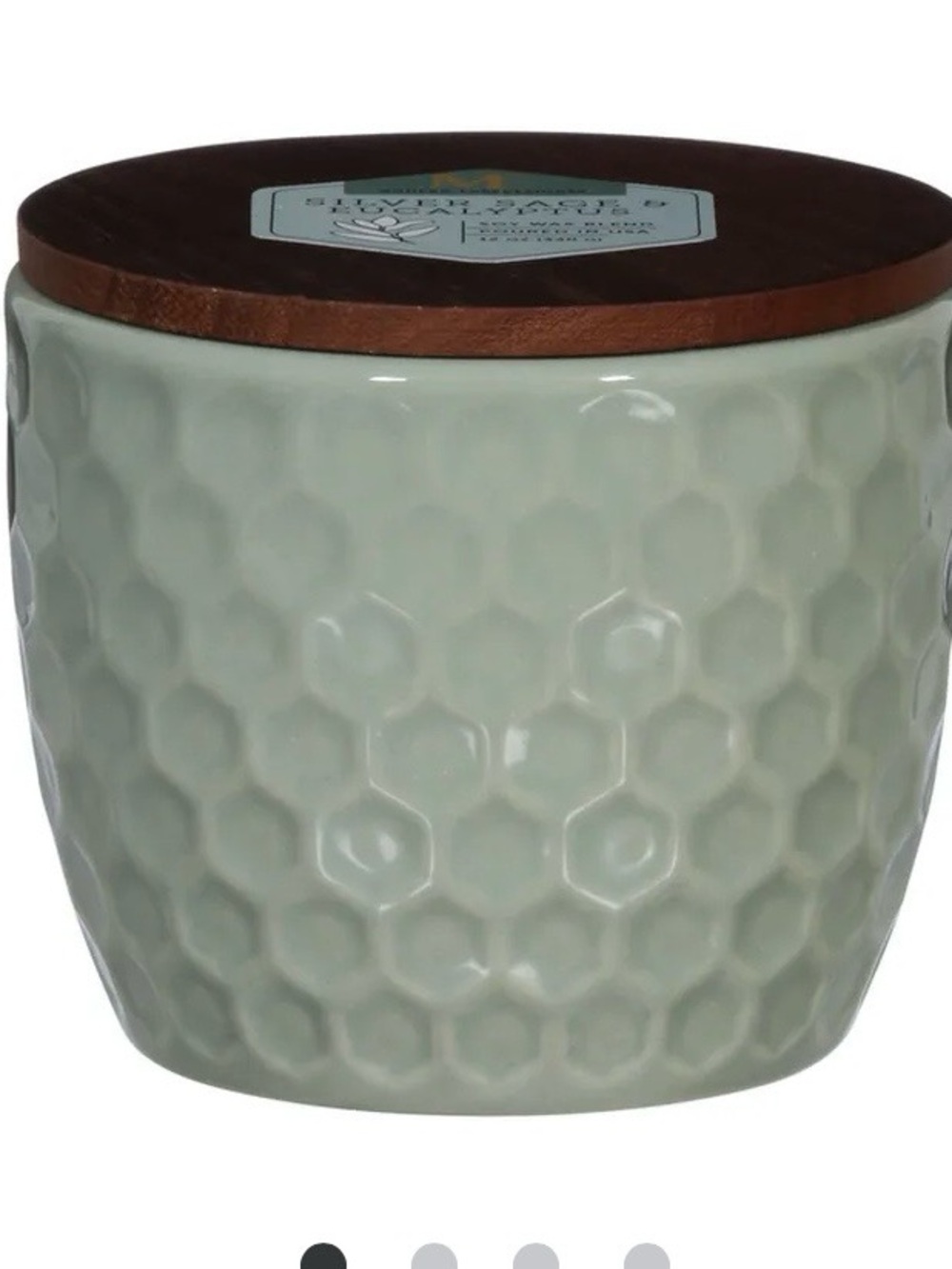 Modern Expressions Candle, Soy Wax Silver Sage & Eucalyptus Candle 12 oz